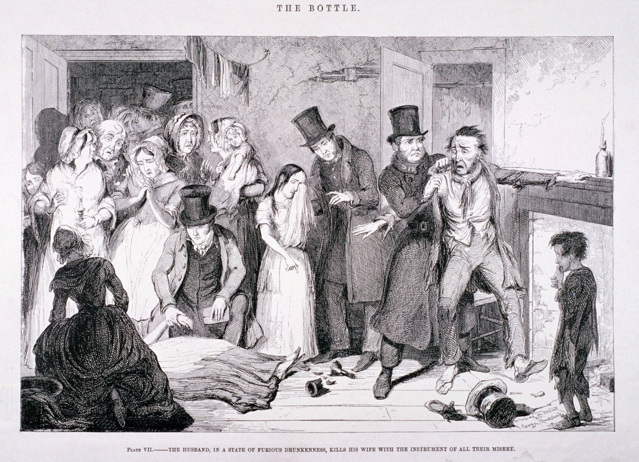La bottiglia da George Cruikshank