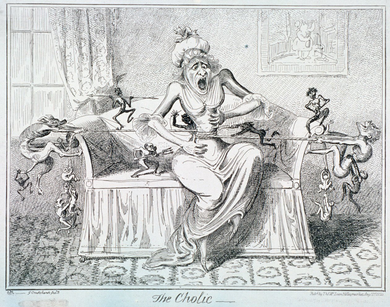 La Colica da George Cruikshank
