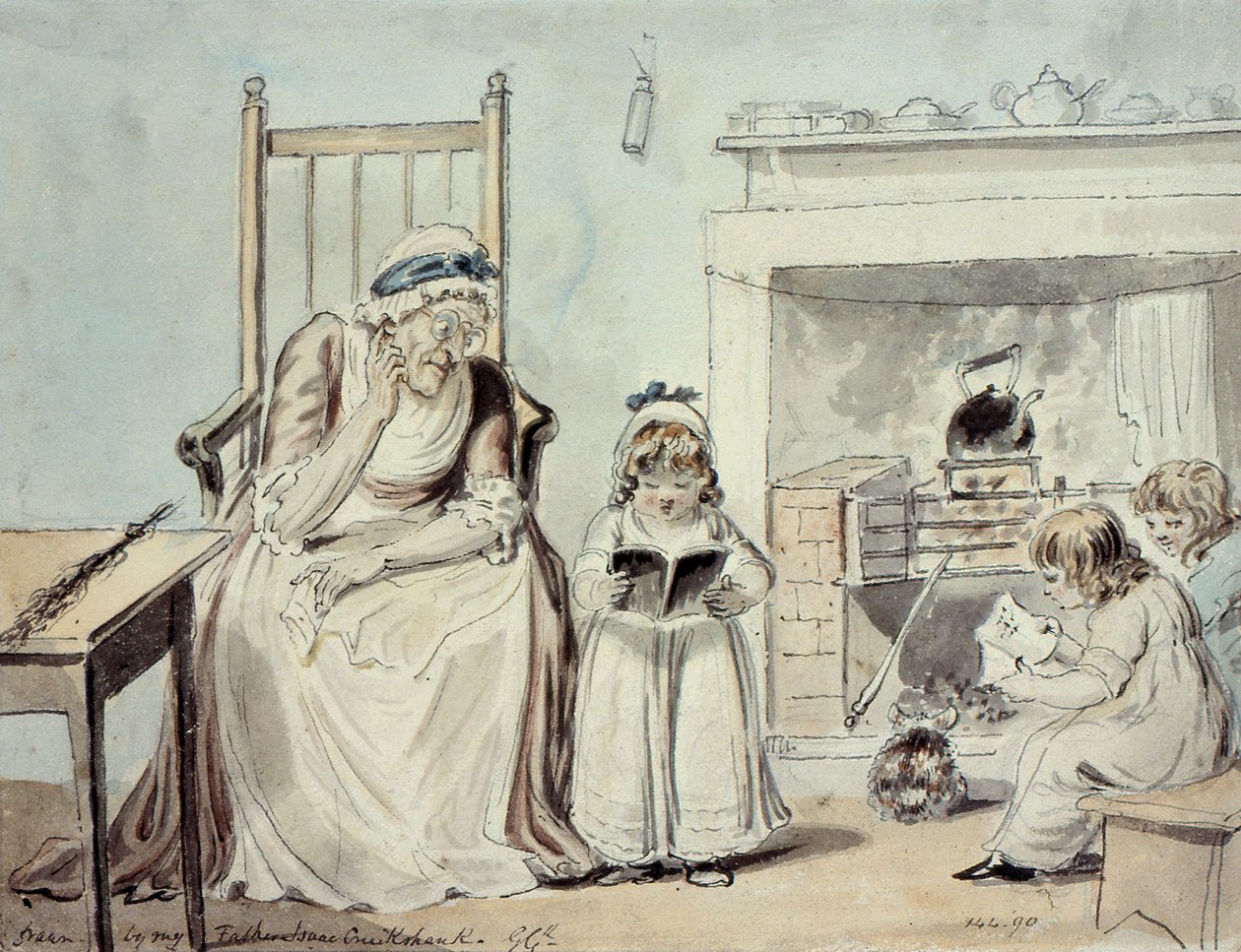 La scuola della signora da George Cruikshank