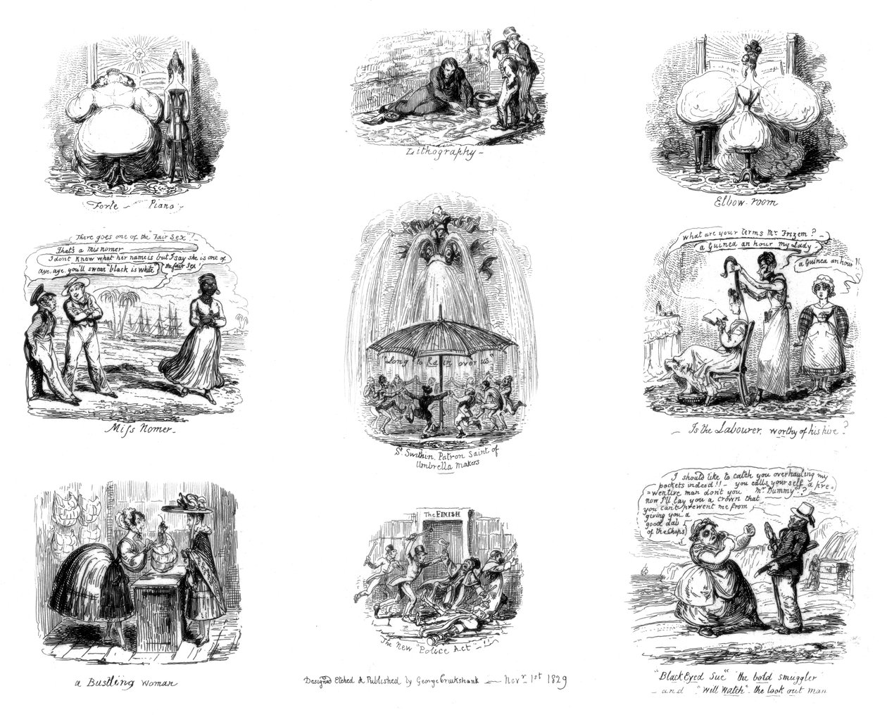 Vari Cartoni Animati da George Cruikshank