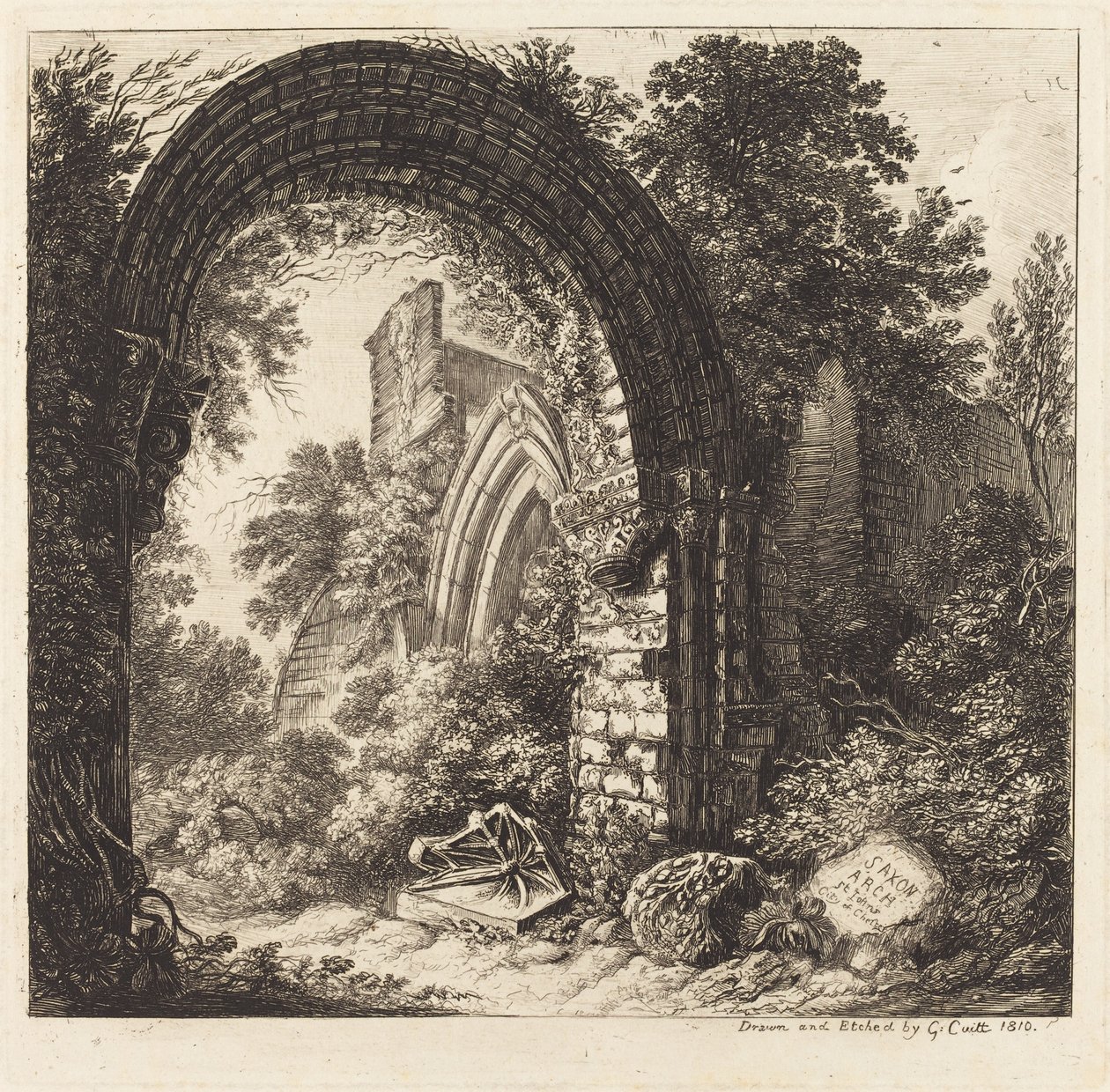 Arco sassone da George Cuitt the Younger