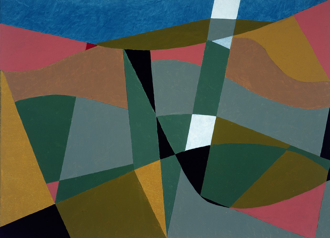 Paesaggio con albero, 2001 da George Dannatt