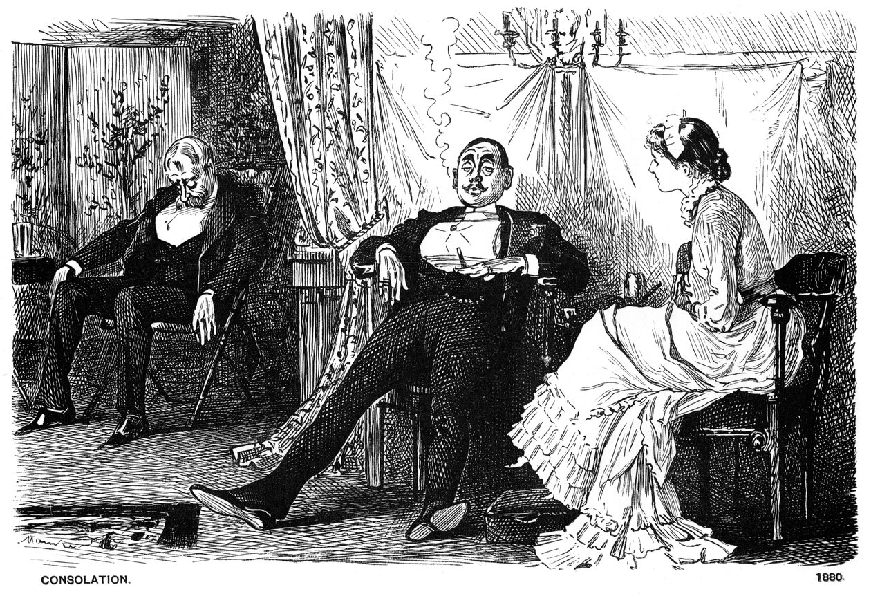 Consolazione, 1880 1891 da George du Maurier