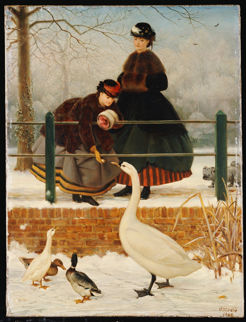 Congelato, 1866 da George Dunlop Leslie