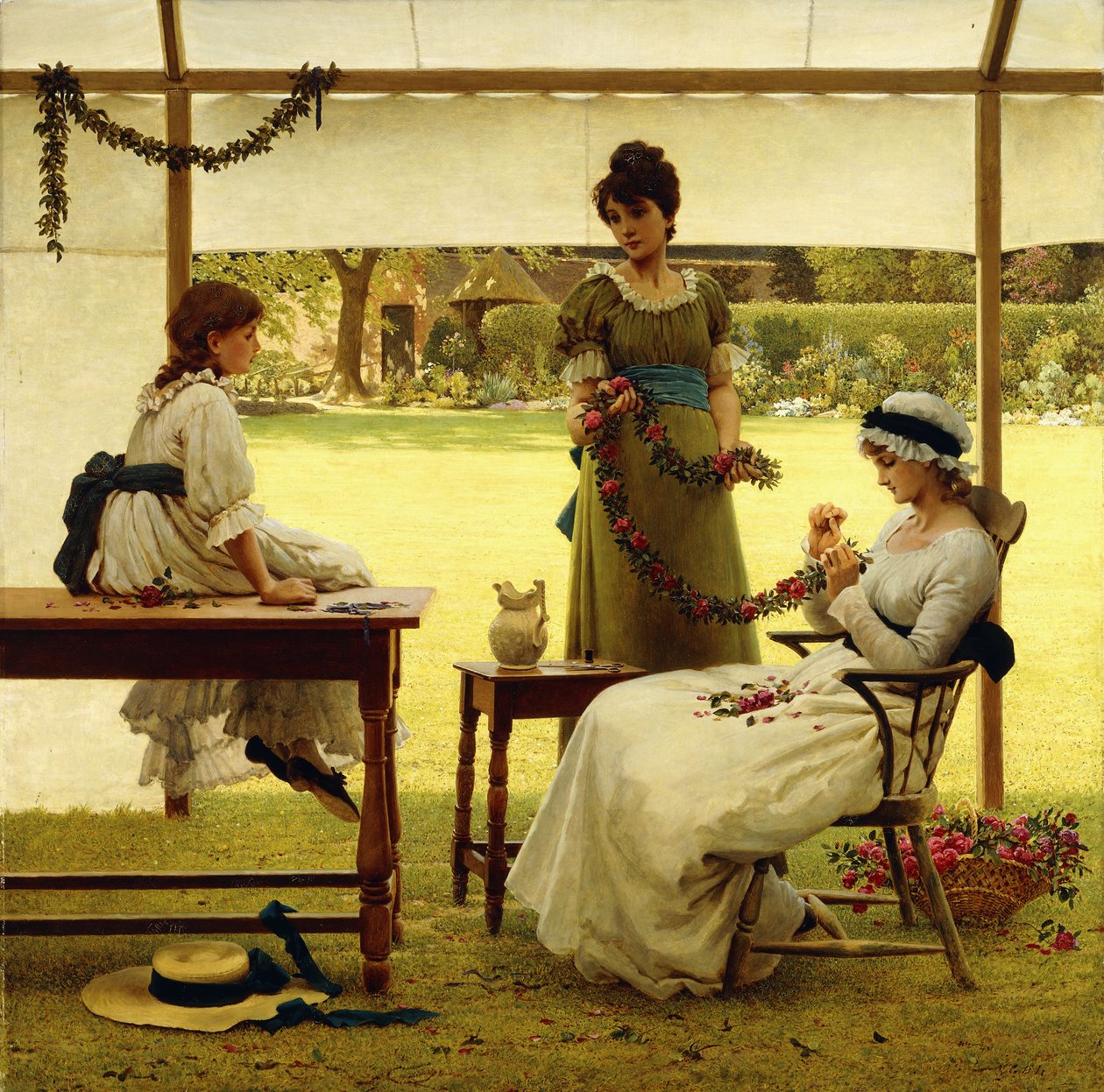 La ghirlanda da George Dunlop Leslie