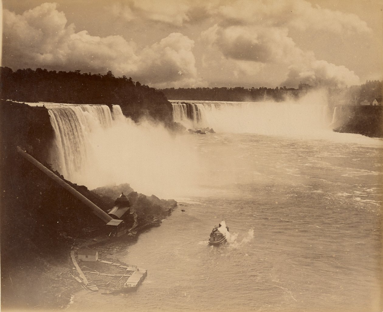 Cascate del Niagara da George E. Curtis