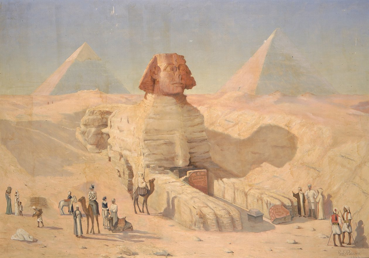 La Sfinge, 1896 da George E. Raum
