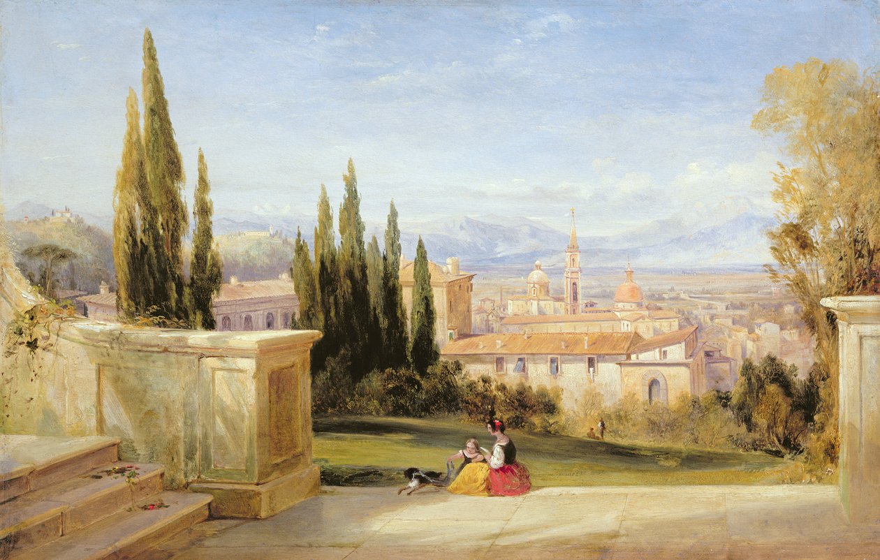 Paesaggio italiano da George Edwards Hering