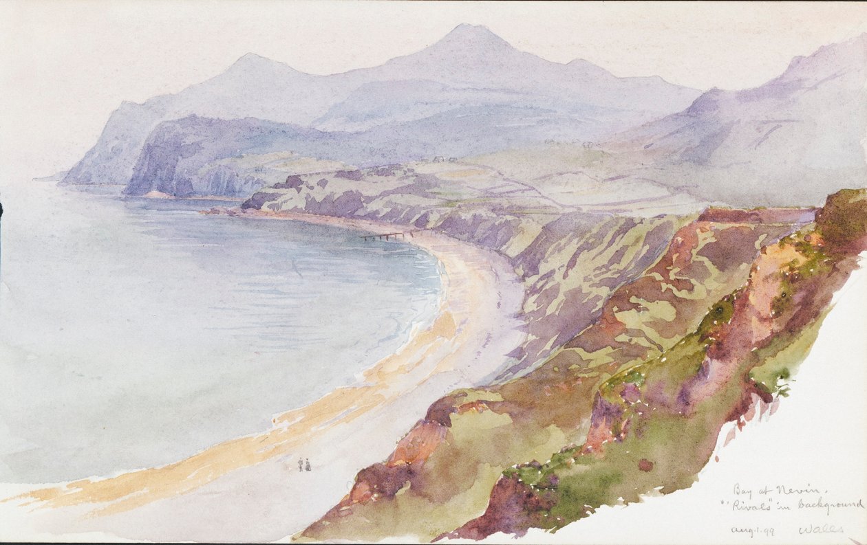 Baia di Nevin, Galles da George Elbert Burr