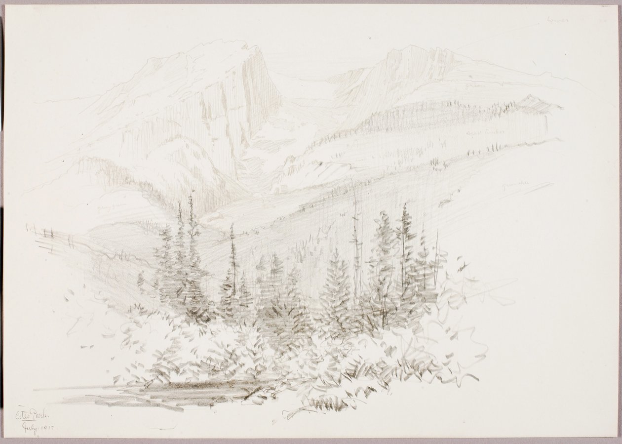 Parco Estes da George Elbert Burr