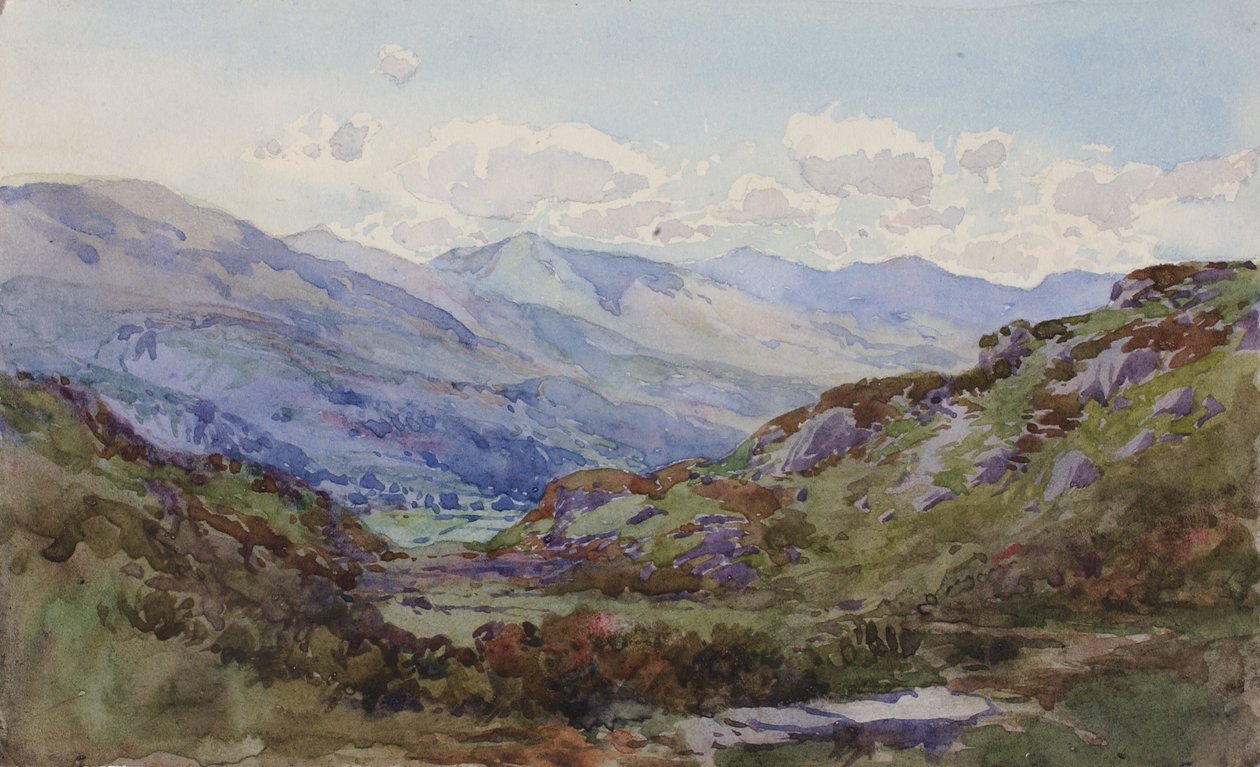 Da sopra Pont-y-Pant da George Elbert Burr