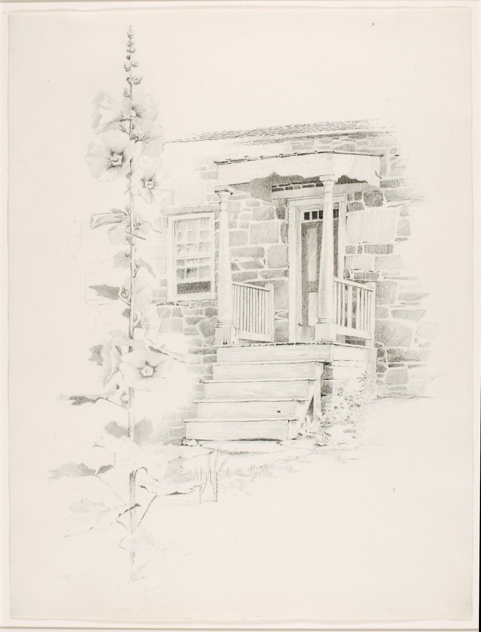 Senza titolo (Hollyhock) da George Elbert Burr