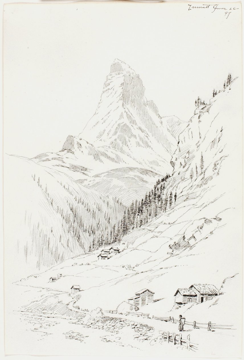Zermatt da George Elbert Burr