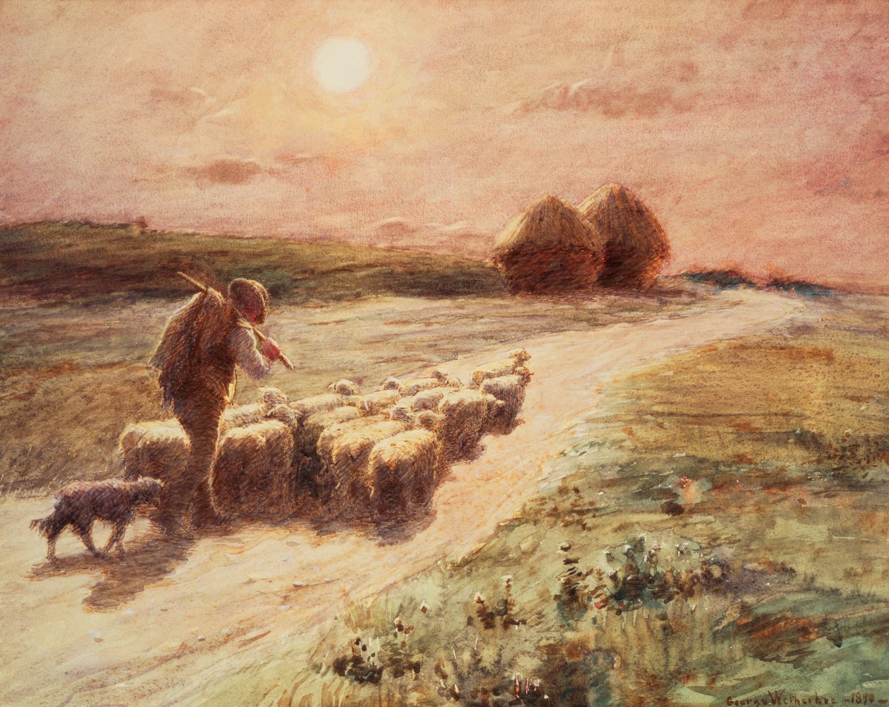 Fine della Giornata, 1890 da George Faulkner Wetherbee