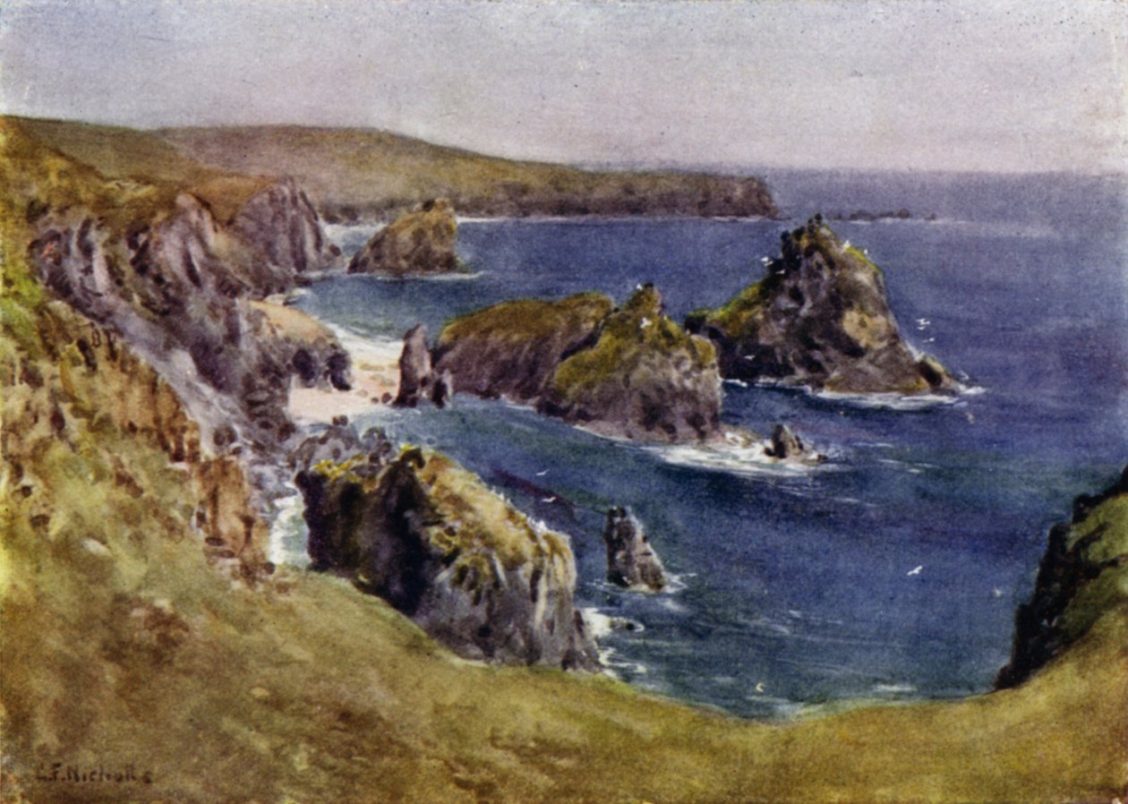 Kynance Cove da George Franck Nicholls