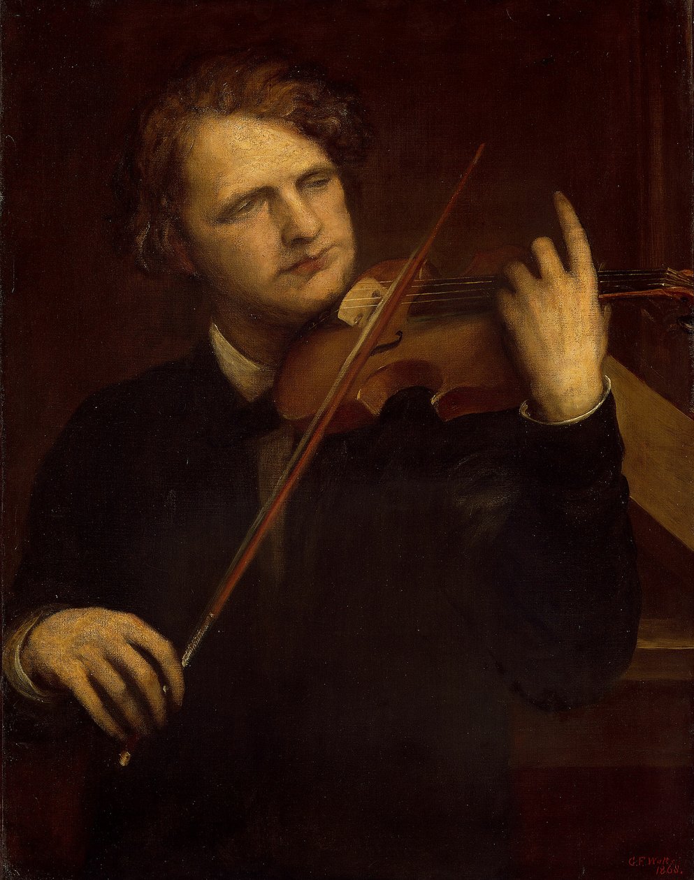 Uno Studio alla Luce della Lampada: Herr Joachim da George Frederick Watts
