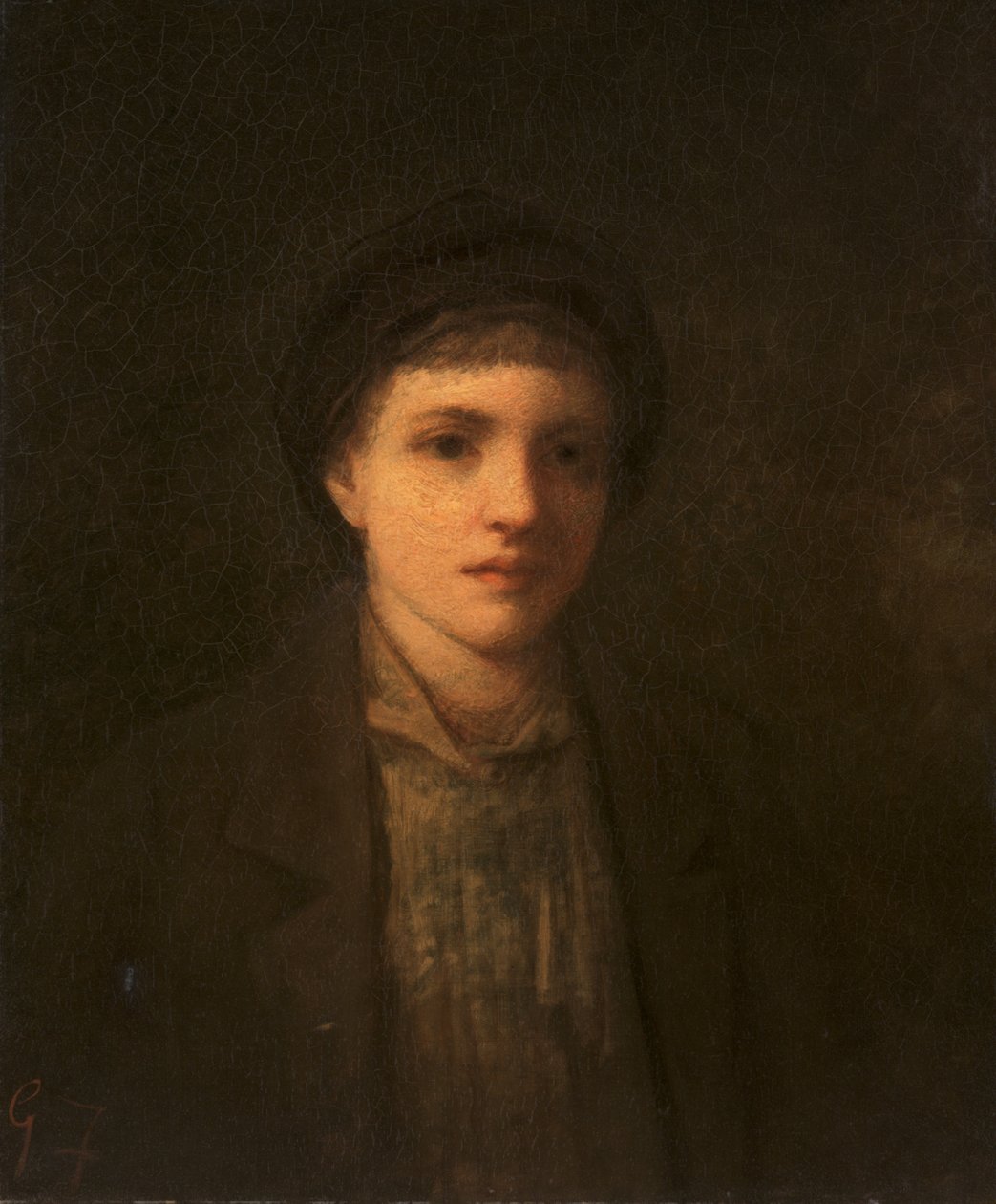 Testa di un ragazzo da George Fuller