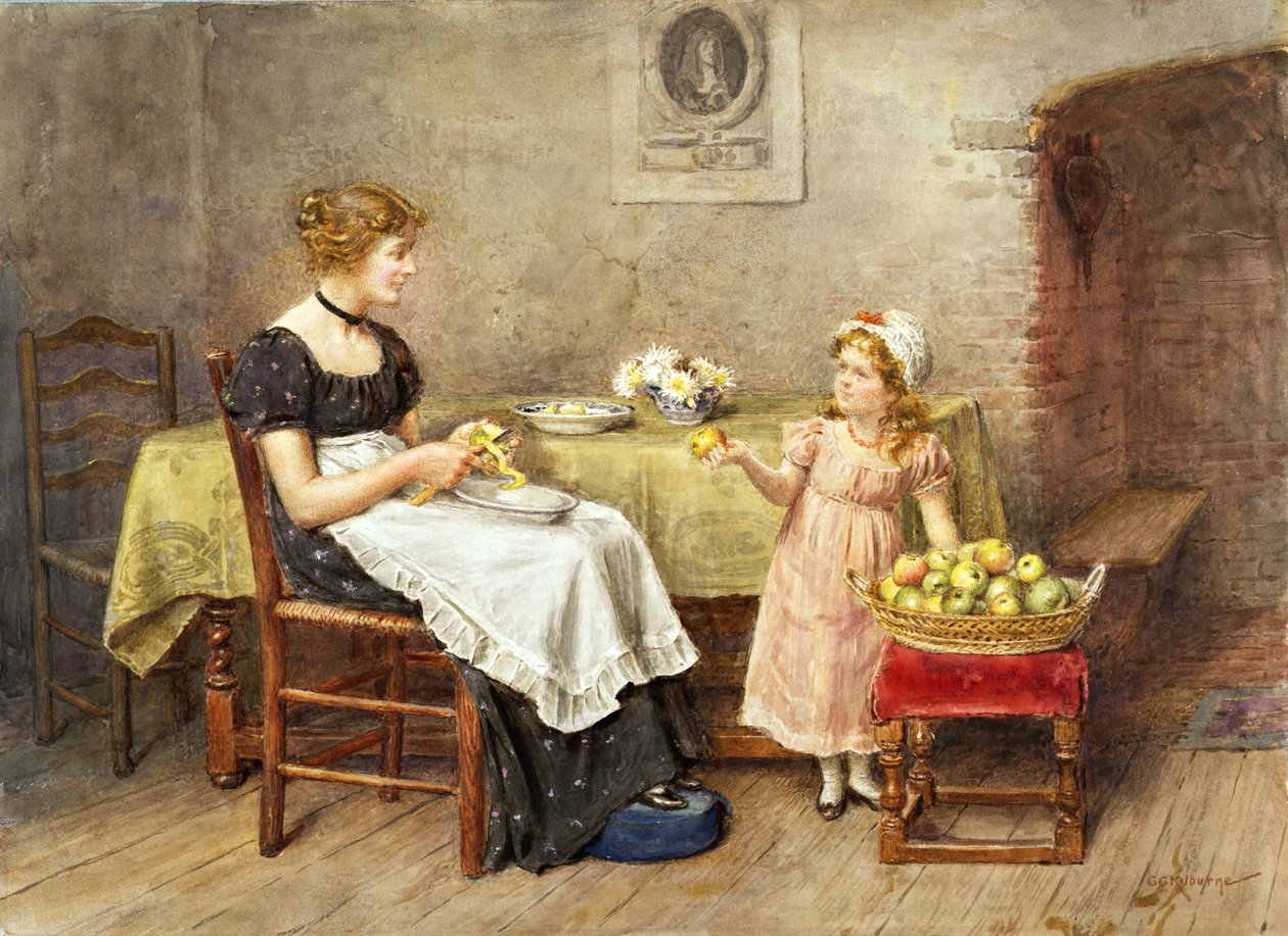 Il piccolo aiutante da George Goodwin Kilburne