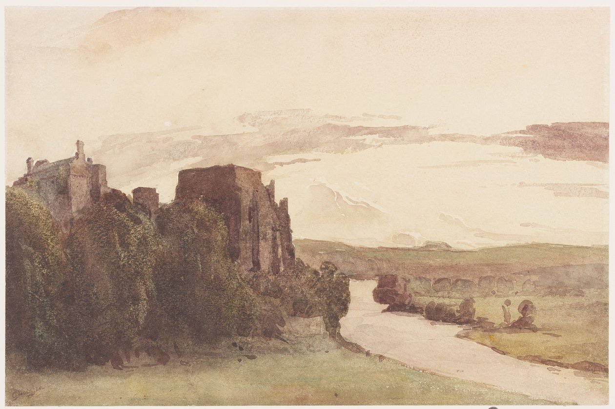 Castello di Cockermouth da George Haydock Dodgson