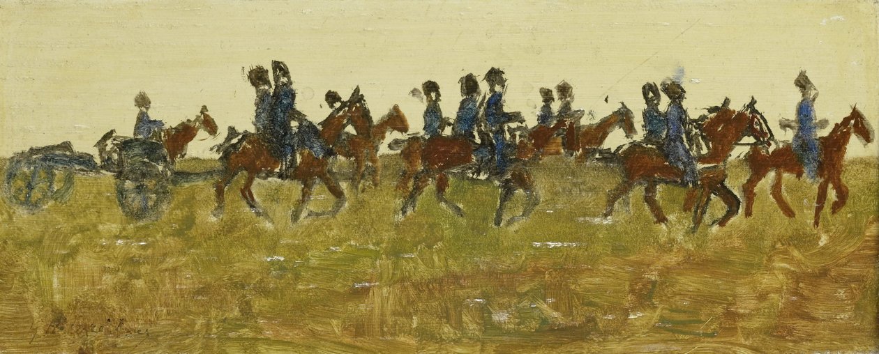 Ussari in manovra da George Hendrik Breitner