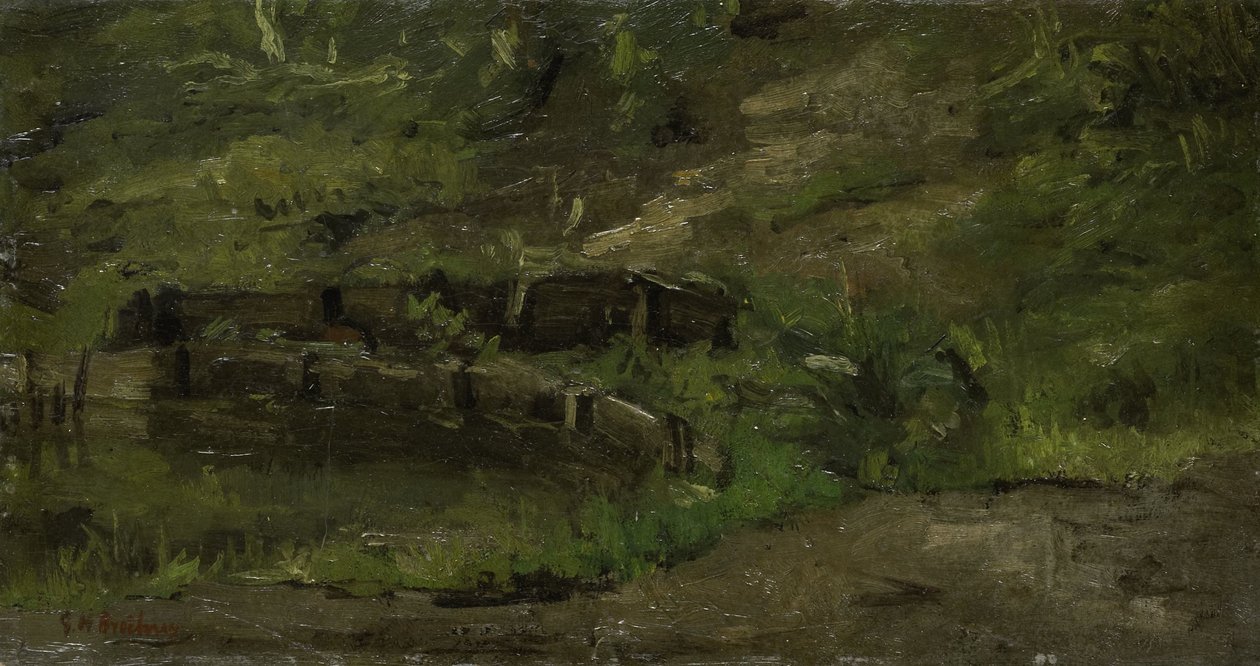 Paesaggio di prato da George Hendrik Breitner