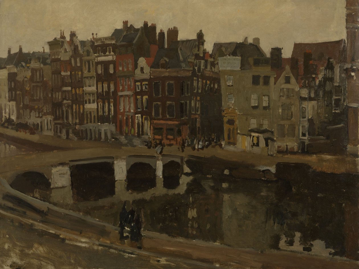 Il Rokin ad Amsterdam da George Hendrik Breitner