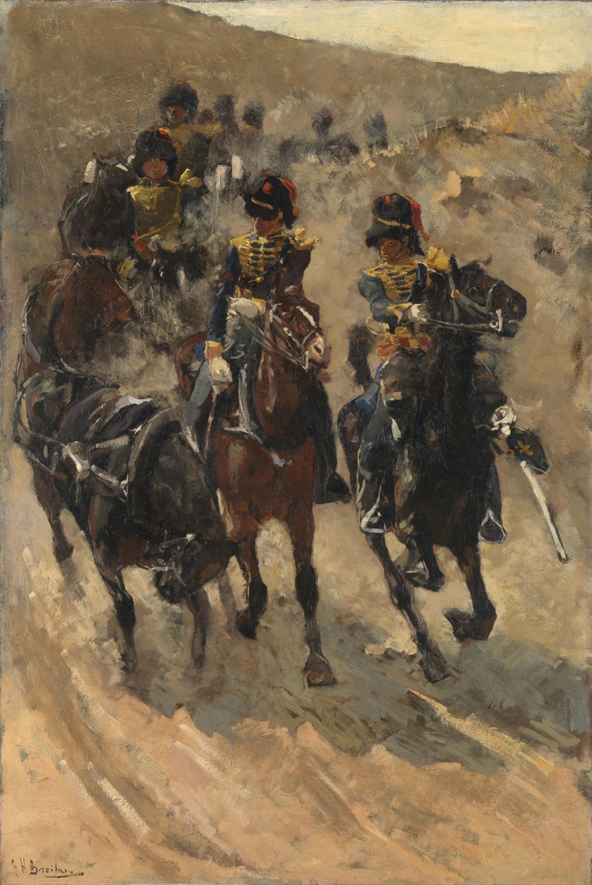 I cavalieri gialli da George Hendrik Breitner