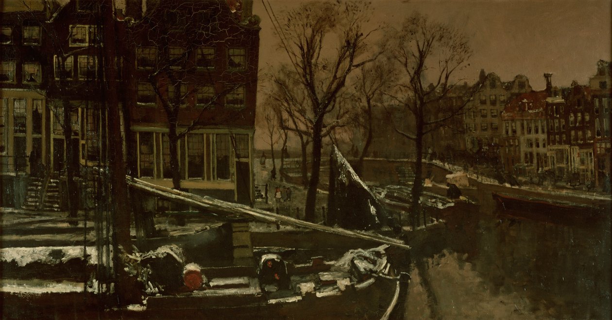 Inverno ad Amsterdam da George Hendrik Breitner