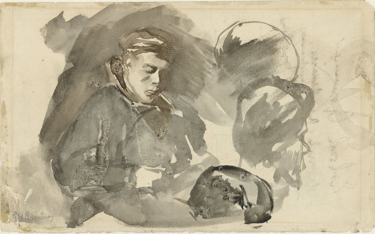 Ragazzo seduto da George Hendrik Breitner