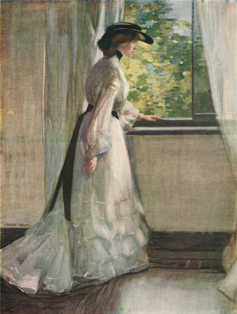 Alla finestra, c1916 da George Henry