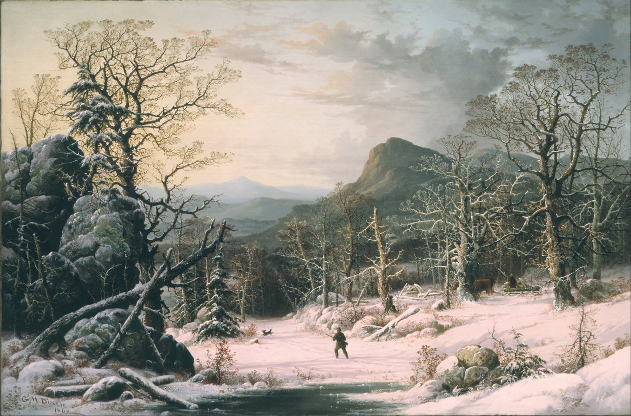 Cacciatore nel bosco d