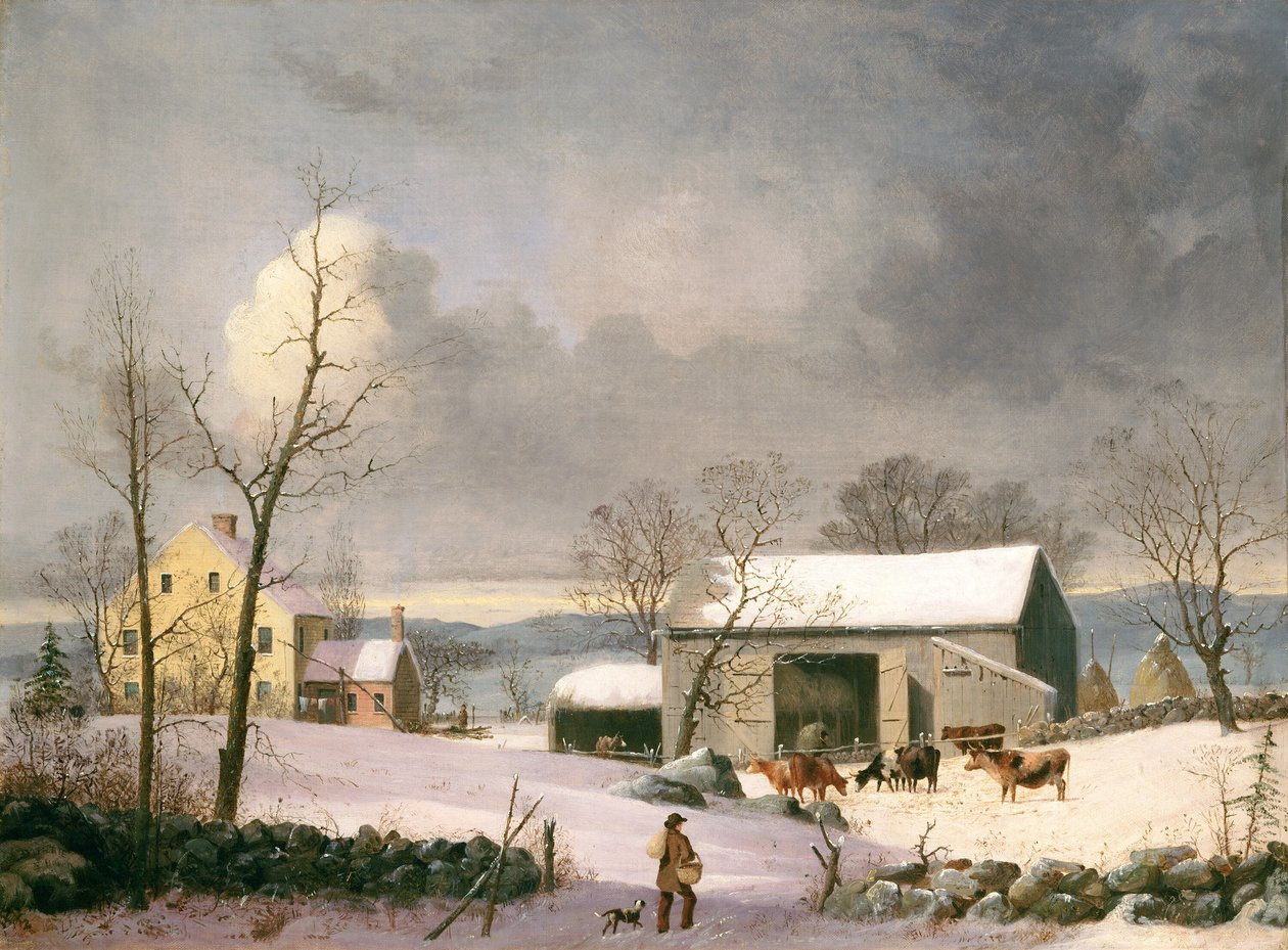 Inverno in campagna da George Henry Durrie