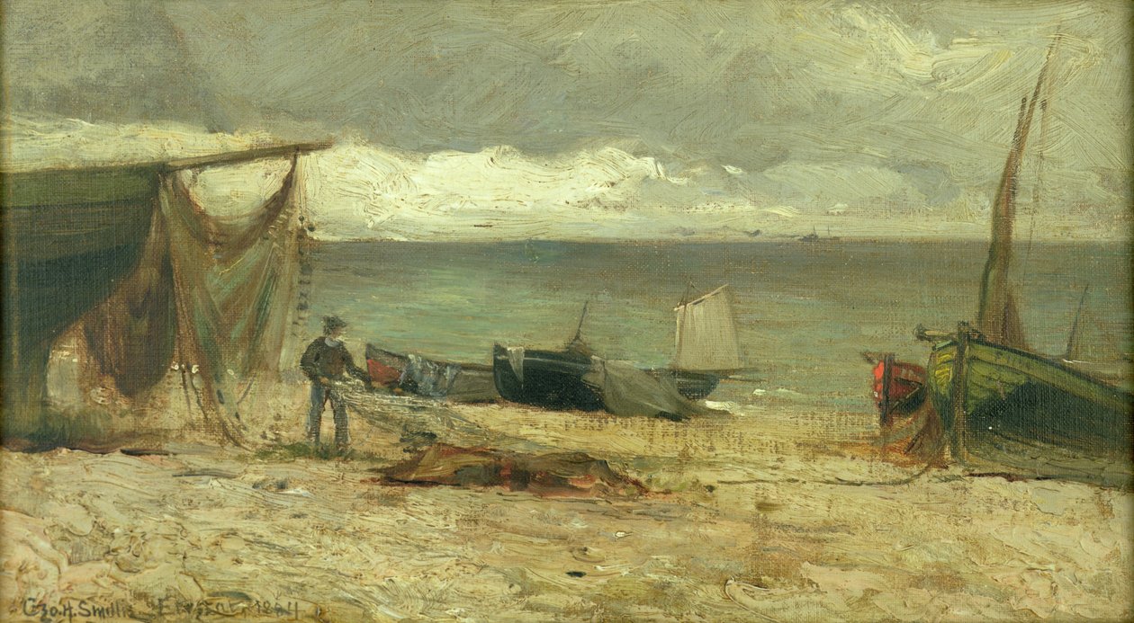 Spiaggia francese da George Henry Smillie