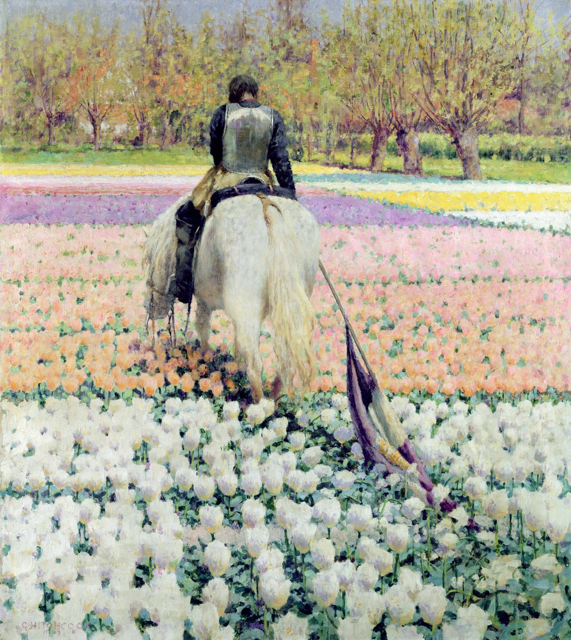 Sconfitto, 1895 da George Hitchcock