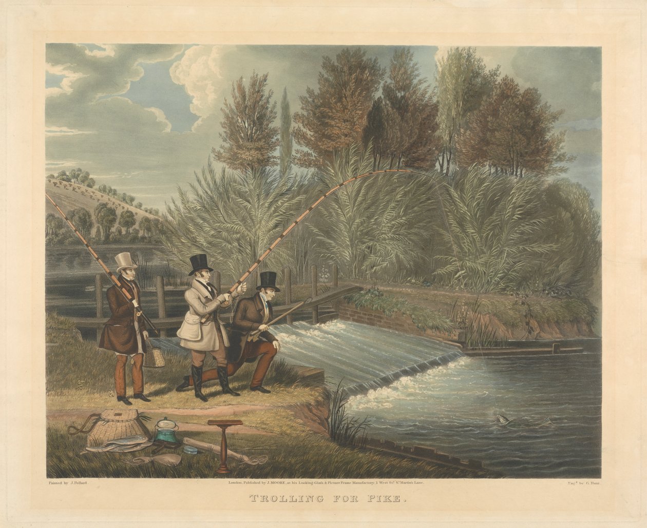Pesca [una coppia]: 1. Pesca a mosca da George Hunt