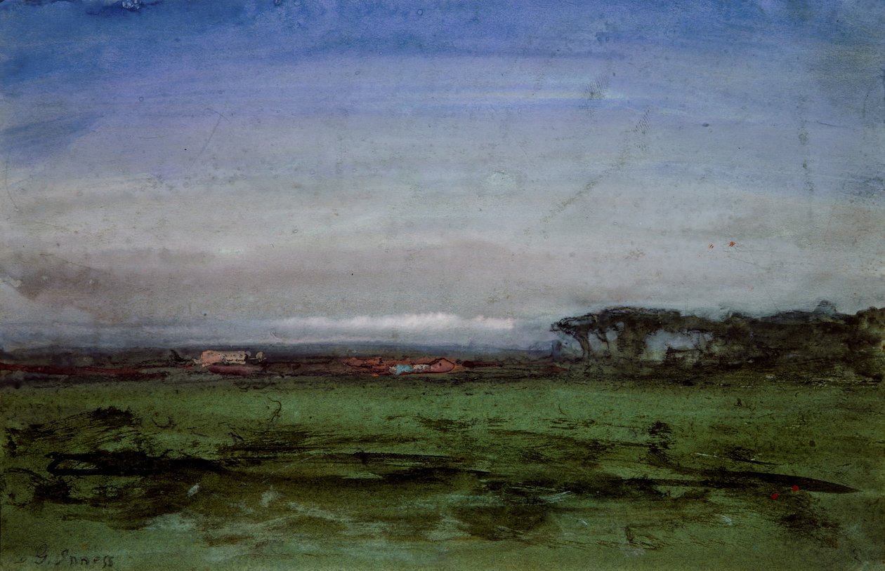 Attraverso la Campagna, 1872 da George Inness