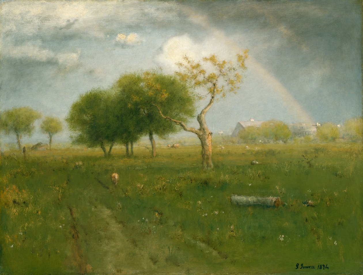 Dopo un Acquazzone Estivo da George Inness