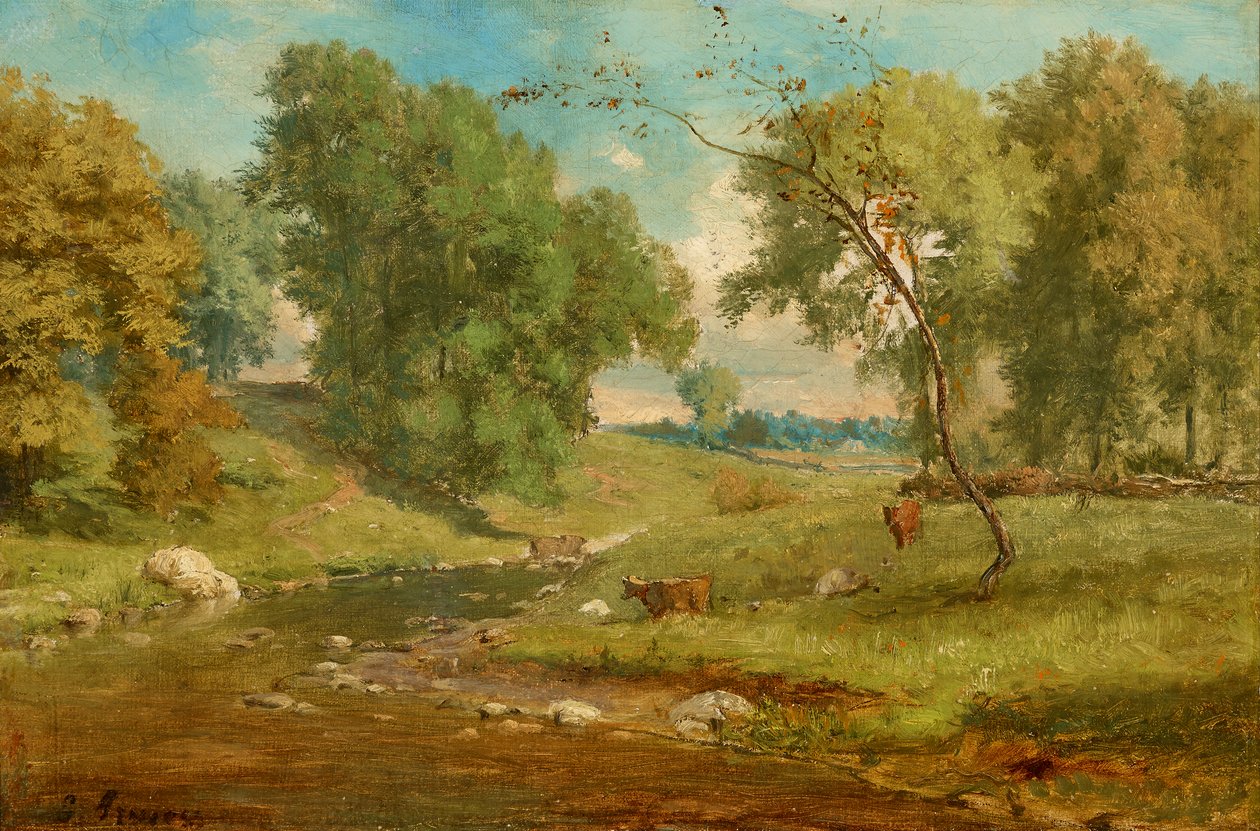 Nel prato da George Inness