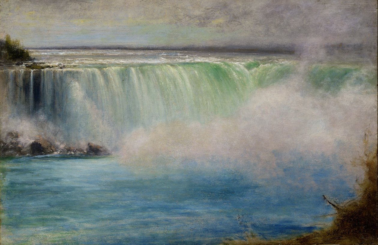 Cascate del Niagara da George Inness
