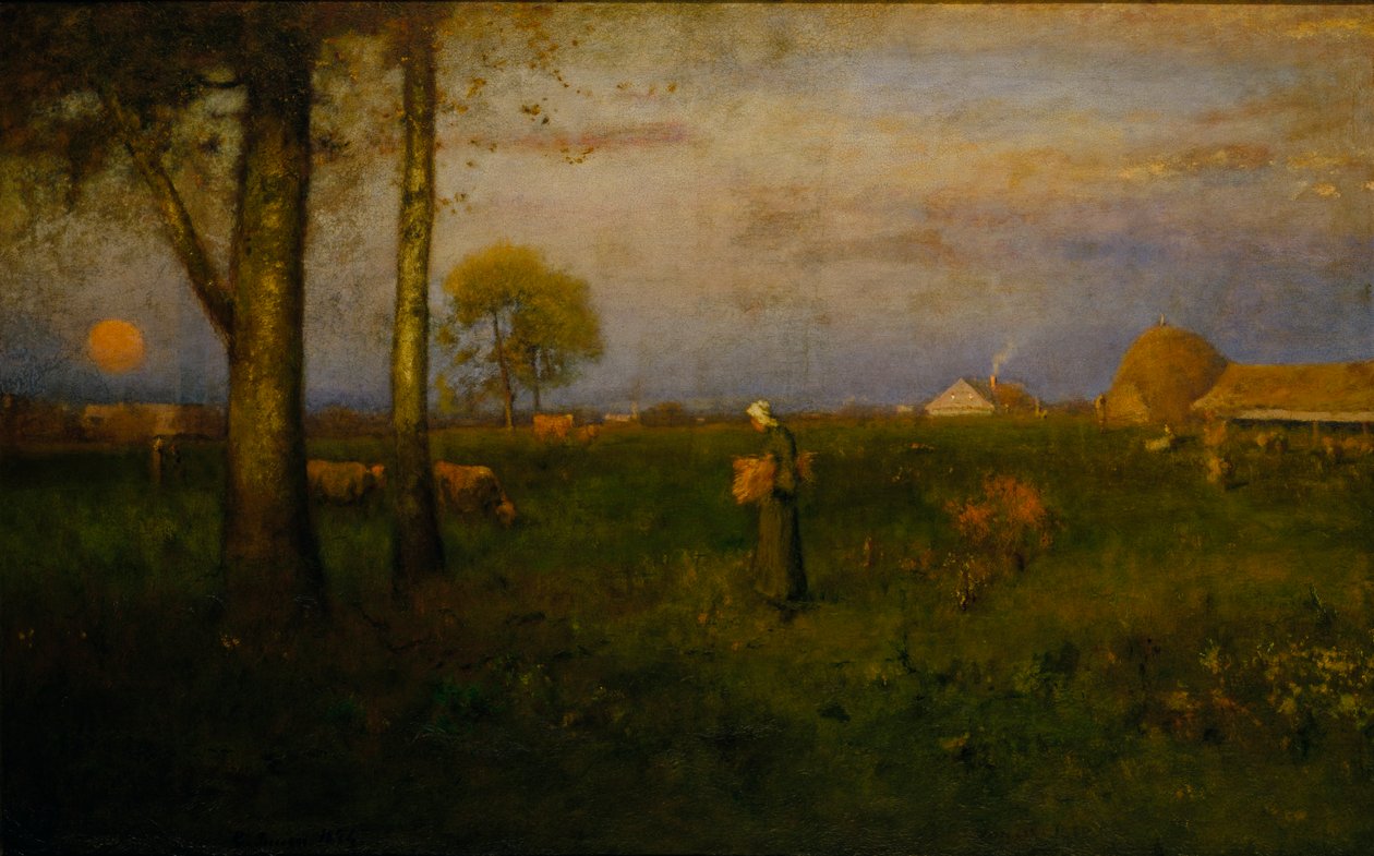 Tramonto da George Inness