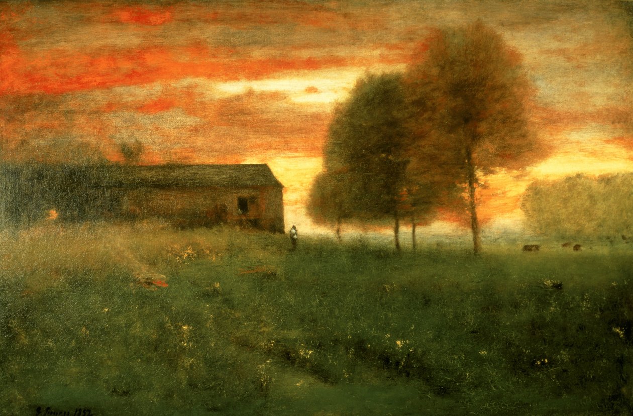 Tramonto, Montclair, 1892 da George Inness