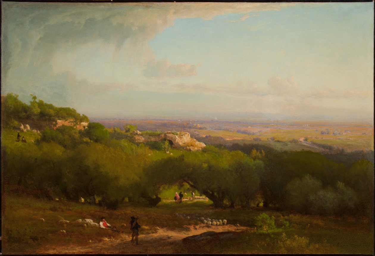 Le Colline Albanesi, 1873 da George Inness