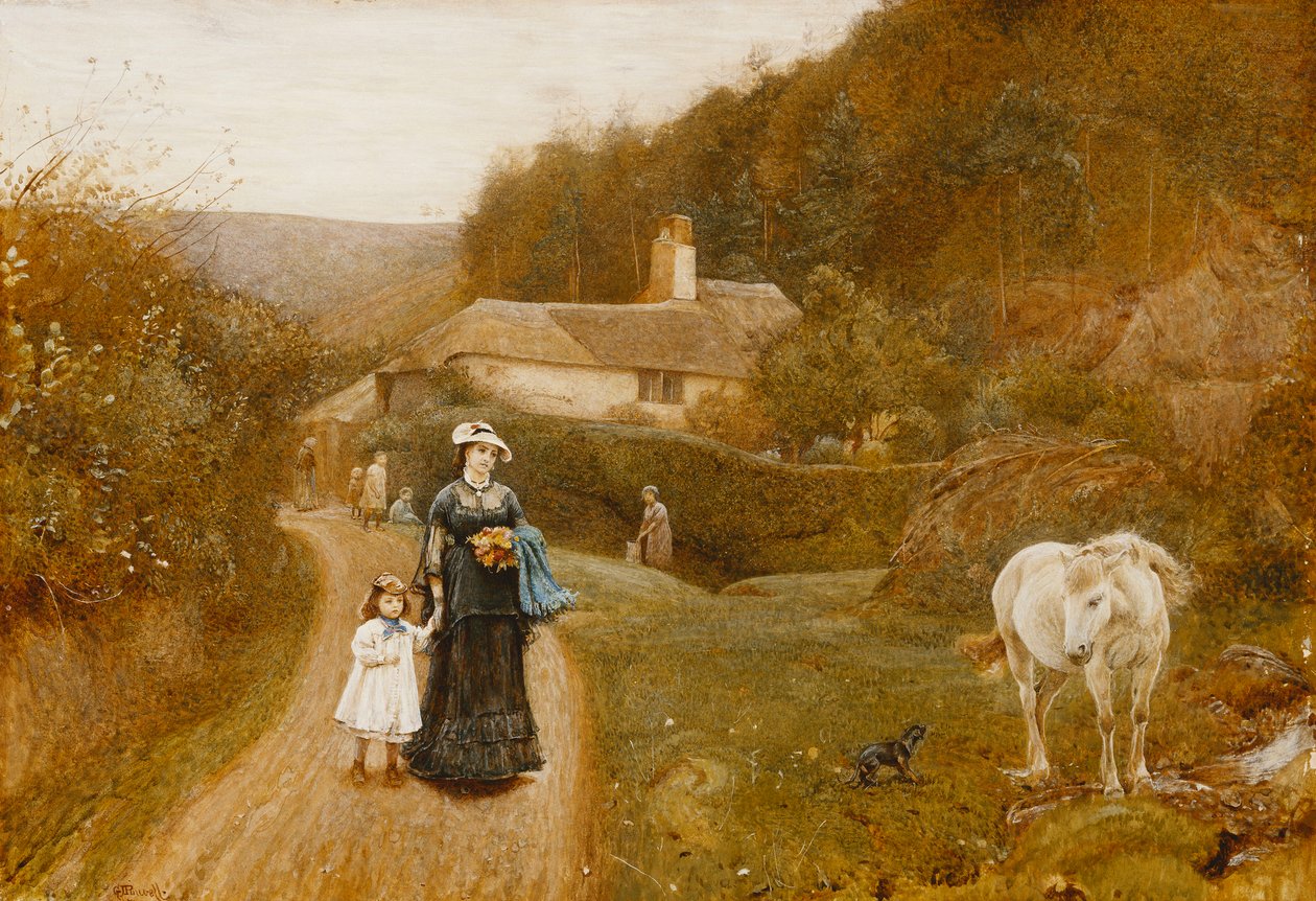 Una Passeggiata in Campagna da George John Pinwell