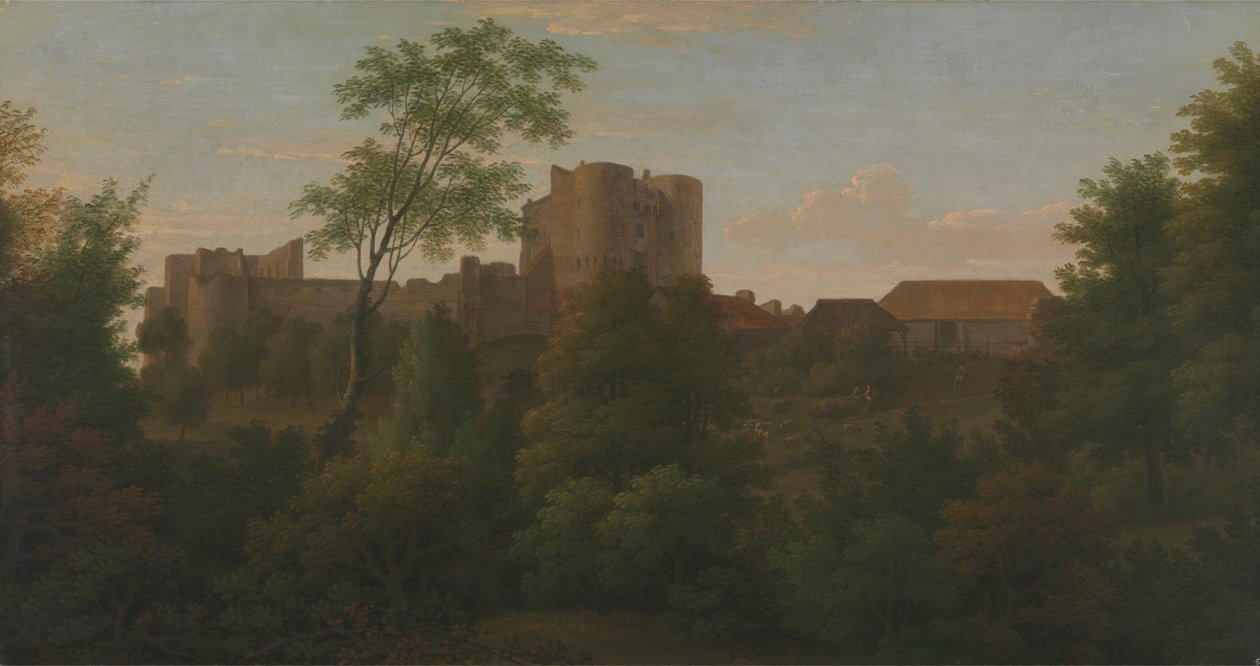 Castello di Saltwood da George Lambert