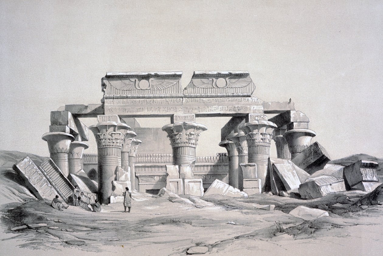 Koom-Ombos, Egitto, 1843 da George Moore