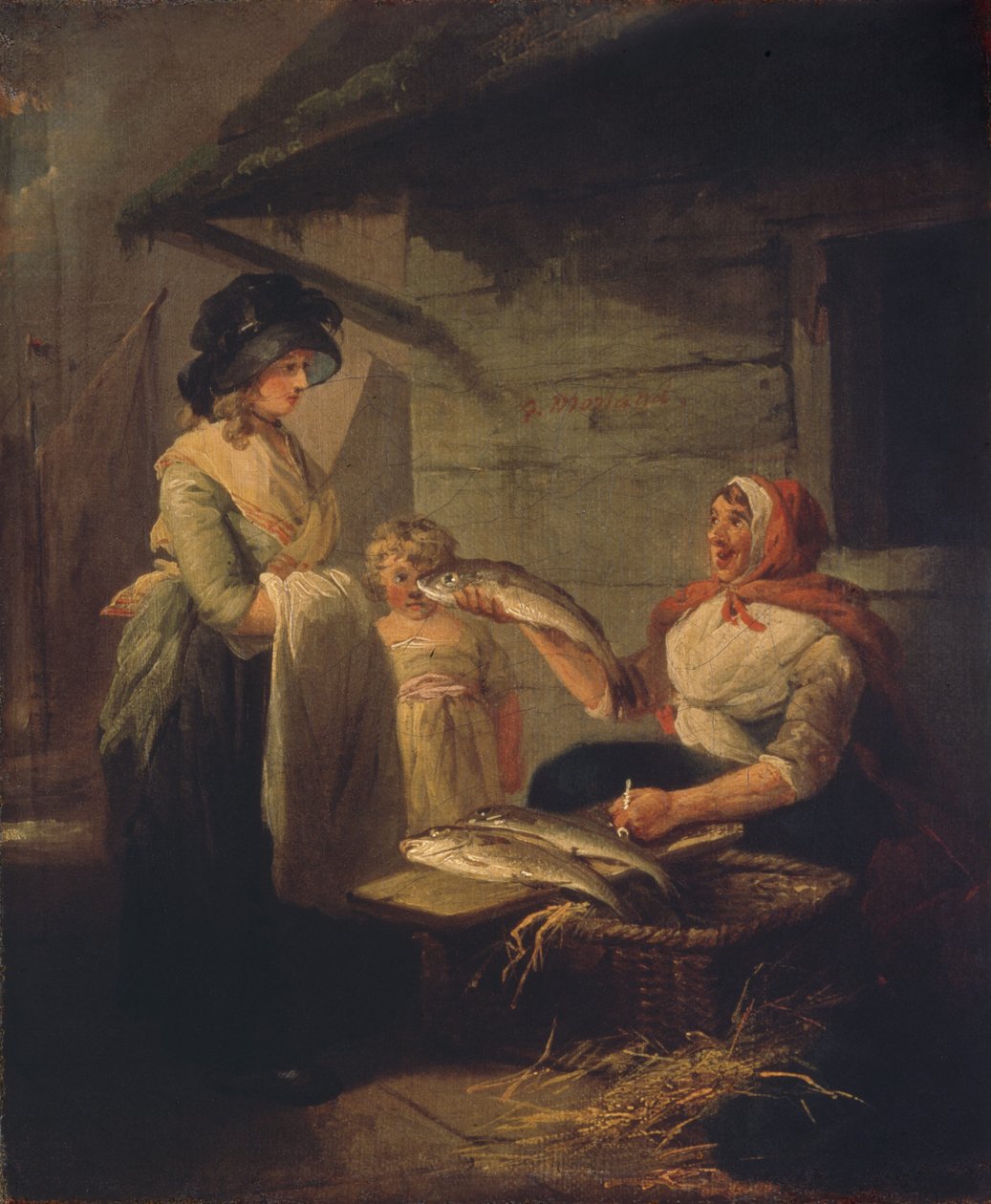 Pescivendola, fine anni 1780 da George Morland