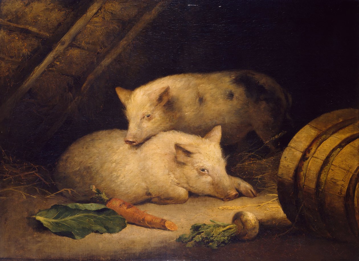 Maiali da George Morland