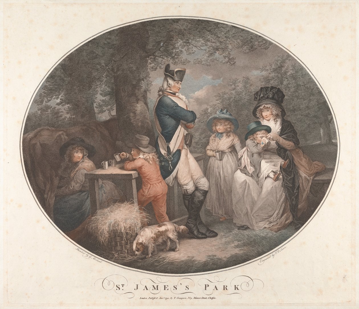 St. James Park da George Morland