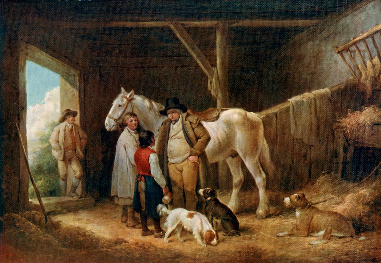 Il conteggio, c1783-1804, 1912 da George Morland