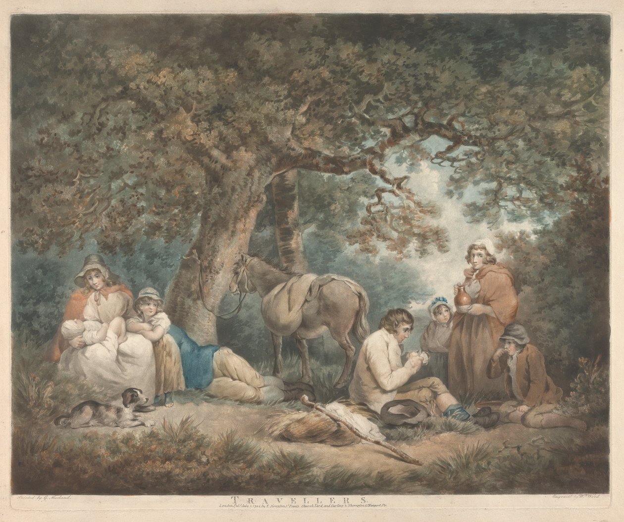 Viaggiatori da George Morland